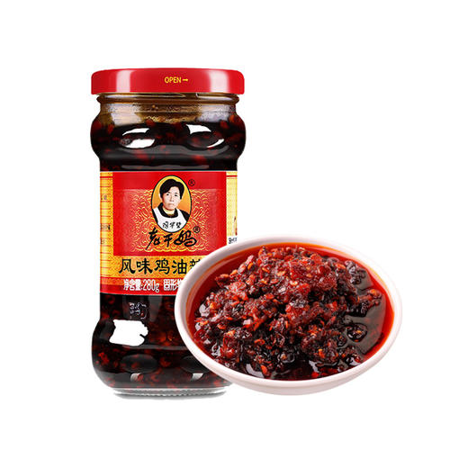 老干妈 风味鸡油 辣椒酱 280g/瓶 商品图0