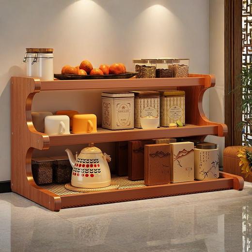 桌面置物架桌上书架办公室工位书桌学生简易多层收纳家用架子书柜 商品图3