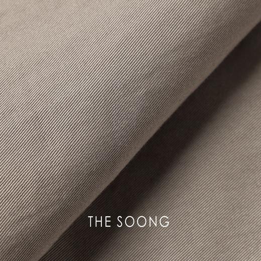 THESOONG"优雅序章"法式拼麻里袖轻量感松弛风衣外套HWFY6603 商品图7