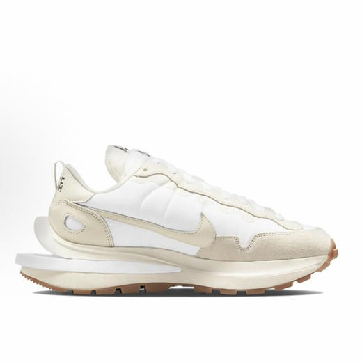 Sacai x Nike VaporWaffle white and gum 生胶 运动舒适 低帮 生活休闲鞋 男女同款 米白 顶级版本（DD） 商品图1