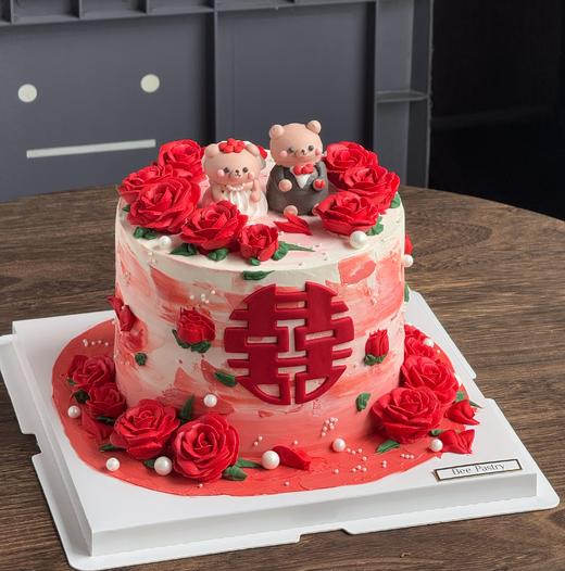 喜字蛋糕G款 求婚订婚小可爱 商品图1