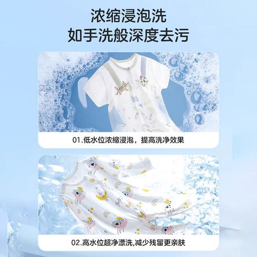 海尔3公斤家用全自动内衣儿童宝宝迷你小型婴儿波轮洗衣机R368 商品图3