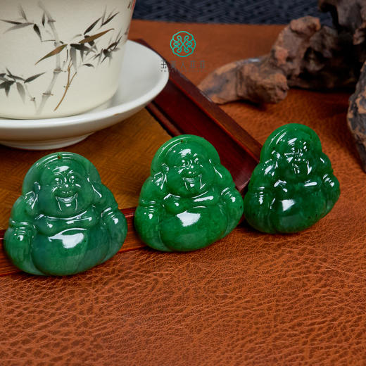 玉美人菲菲~和田玉碧玉佛公约40mm吊坠~多样性发一 商品图0