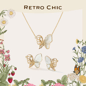 【主持人李莎旻子同款】Garden of Eden 伊甸园系列 | 水晶蝴蝶套装