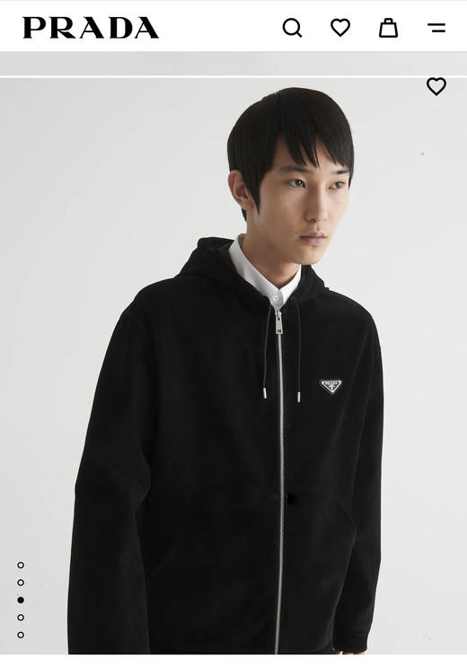 Prd 丝绒 拉链连帽外套 WT847 商品图0