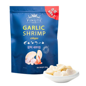 MM 山姆 FINUTE 蒜味虾片（膨化食品）300g