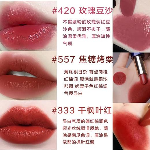 新款小金管 巨显白显色不干 雅诗兰黛 333# 420# 557# 商品图10