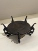 紫光檀圆形龙脚底座15*15cm 商品缩略图0