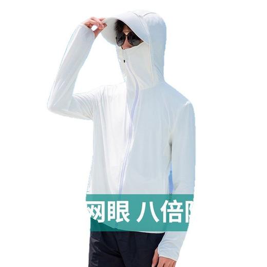 【全面防晒 悦享出行！】夏季情侣同款防晒透气外套，防紫外冰凉护体，男女同款运动防晒衣，八倍防晒，速干透气，遮脸骑行外套！ 商品图11