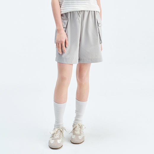 笛莎Deesha青少年女童裤子2025夏季女童梭织短裤 商品图1