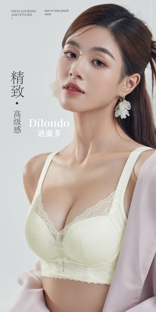 2025 新款加厚杯内衣女 小胸聚拢显大不空杯平胸馒头杯超厚文胸5CM  2118439 商品图3