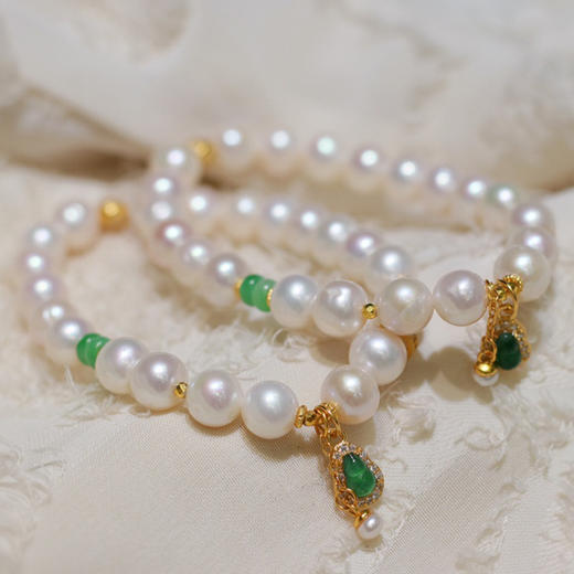 天然淡水珍珠单圈手链 JD 商品图5