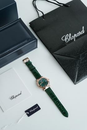 肖邦快乐钻帝皇绿【18k包厚金工艺】！（SP）