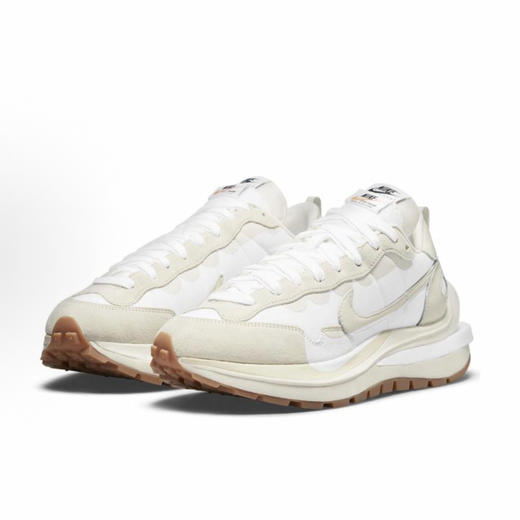 Sacai x Nike VaporWaffle white and gum 生胶 运动舒适 低帮 生活休闲鞋 男女同款 米白 顶级版本（DD） 商品图2