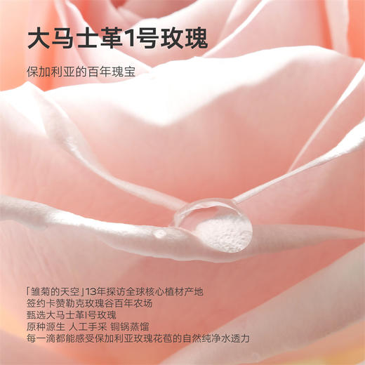 雏菊的天空 天然香氛大马士革玫瑰纯露318ml【赠玫瑰纯露60ml*1瓶】 商品图1