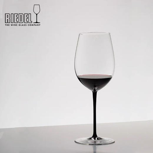 奥地利RIEDEL黑领结勃艮第手工水晶高脚红酒杯香槟杯高颜值礼物 商品图3