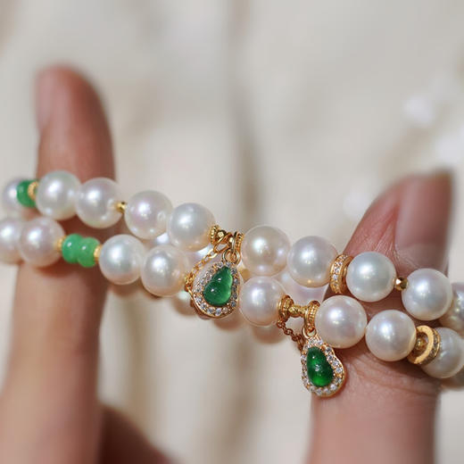 天然淡水珍珠单圈手链 JD 商品图6