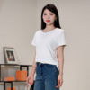 现货 臣禾	【匹马棉T恤】正肩圆领短袖上衣	JZ251050115 商品缩略图11