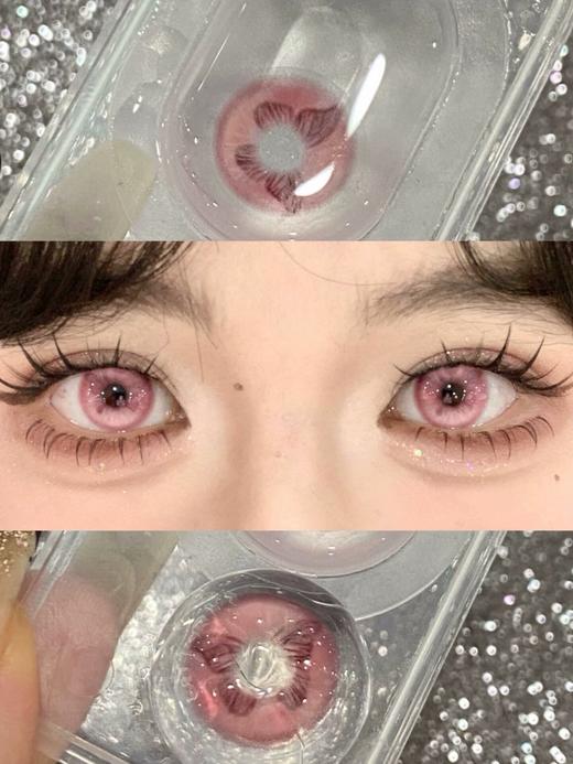 illusionDuck半年抛美瞳 绒迹海蝶 14.5mm 商品图0