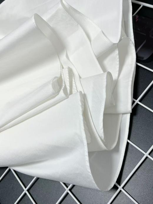 冰点价！仅限11.11！退货勿拍～WANWAN ZONE 品牌高级感赫本风半身裙高腰A字大摆裙气质伞裙白色长裙-喜出 商品图5