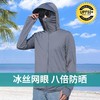 【全面防晒 悦享出行！】夏季情侣同款防晒透气外套，防紫外冰凉护体，男女同款运动防晒衣，八倍防晒，速干透气，遮脸骑行外套！ 商品缩略图10