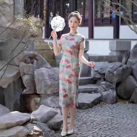 复古气质改良，日常年轻款少女旗袍GSJ9353