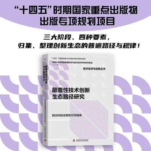 颠覆性技术创新生态路径研究   “十四五”时期国家重点出版物出版专项规划项目（精装典藏版） 商品图0