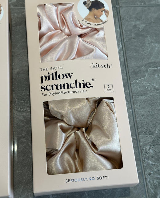 原单进口kit缎面枕发圈头绳四个 商品图6