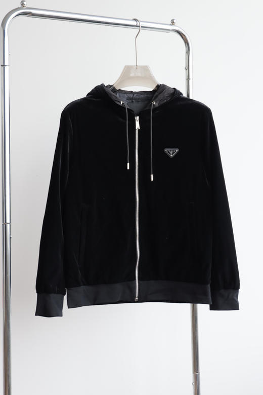 Prd 丝绒 拉链连帽外套 WT847 商品图4