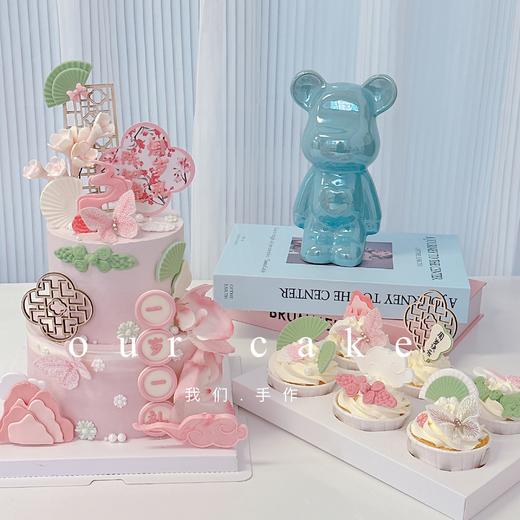 周岁礼杯子蛋糕-无夹心内有卡仕达酱-低糖无添加 商品图5