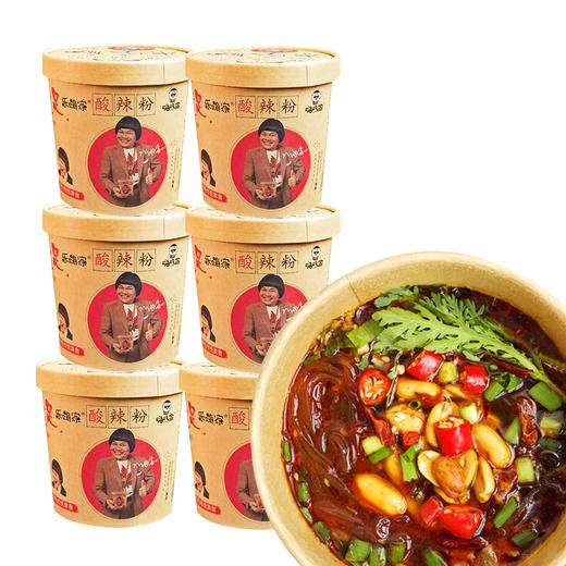 嗨吃家 酸辣粉 136g/桶 商品图0