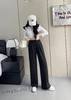 8.12秒杀清仓 S9915新款韩版高腰显瘦百搭垂坠感拖地长裤-喜出 商品缩略图1