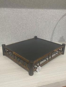 竹底座28*24*6.5cm