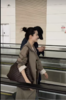 THESOONG"优雅序章"法式拼麻里袖轻量感松弛风衣外套HWFY6603 商品缩略图0
