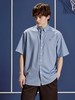 佐丹奴男装25年新款【蔚蓝经典系列】短袖衬衫01045243 商品缩略图5