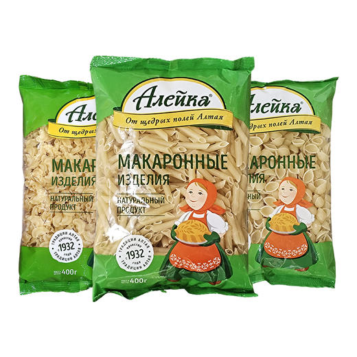 俄罗斯进口艾利客斜切型I 贝壳型I 鸡冠型通心粉400g 商品图4