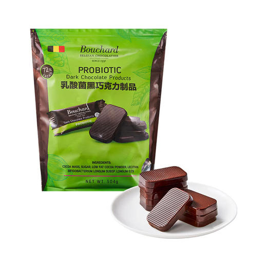 MM 山姆 乳酸菌黑巧克力制品 504g 商品图0