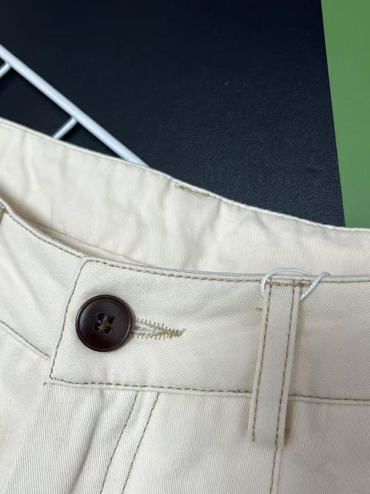 【春上新】5078米色宽边慵懒风宽松大裤腿阔腿裤-喜出 商品图2