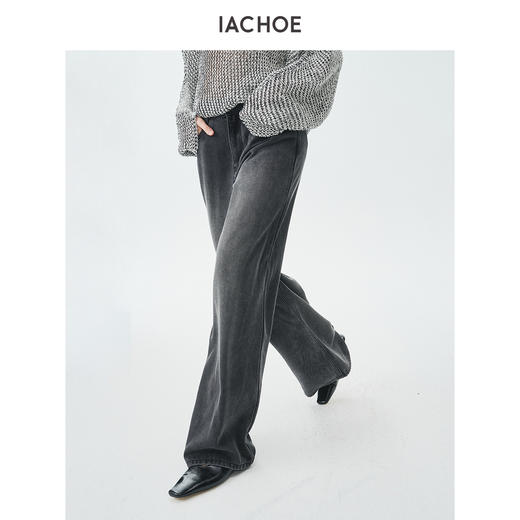 棉仓3621519006-IACHOE 废土风牛仔裤 商品图0