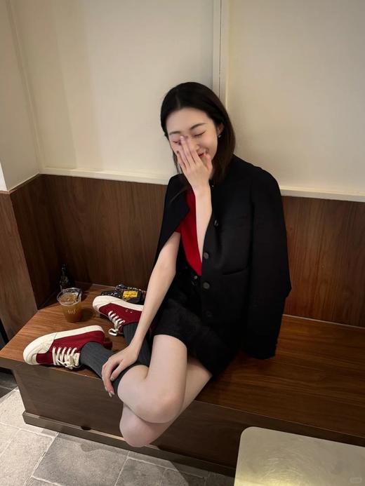 【高品质私服】【IC毛弹斜纹夹克外套】对身材包容性高，挺括骨感/巧妙美化身形G0975-CC【无标出货 介意慎拍】 商品图10