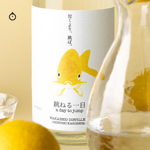 企鹅市集|日本鹿儿岛若潮酒造 小金鱼 柚子手工蒸馏酒27度720ml 花果香烧酒 商品图1