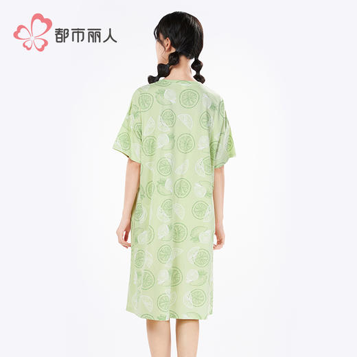 都市丽人会员精选女士棉质短袖裙薄40支TC拉架短袖类LHH6F2 商品图3