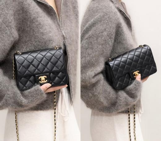 代工厂现货绵羊皮金球方胖子大mini链条百搭包 商品图4