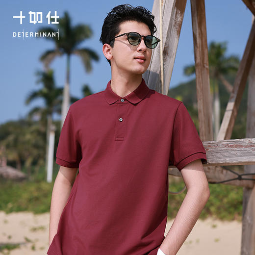十如仕经典汗无痕拒水拒污短袖POLO-P01-01 商品图2