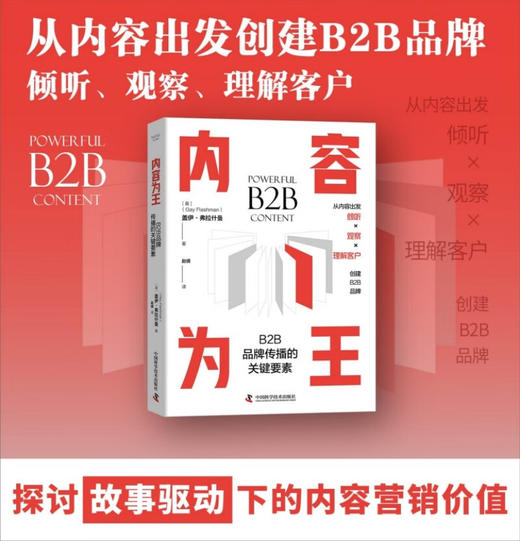 内容为王：B2B品牌传播的关键要素（精装典藏版） 商品图0
