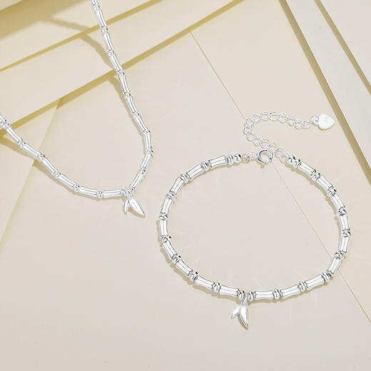 【节节高升】s925纯银竹节手链【JHY-A000696Y】 商品图2