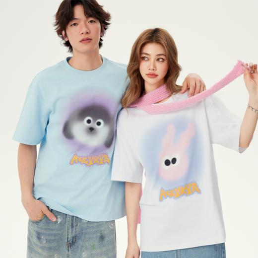 [徐艺洋同款]YKYB黄子韬短袖T恤全棉舒适透气耐穿狗狗多色印花上衣Y52NDT023 商品图3