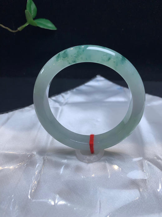 612459，58.5冰飘花手镯，清新油润的底色，干净清爽 商品图1