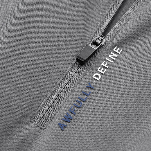 【棉质】【DPF】大依优型大码半拉链短袖polo衫夏季新款肥佬宽松百搭半袖体恤上衣胖子男士 商品图4