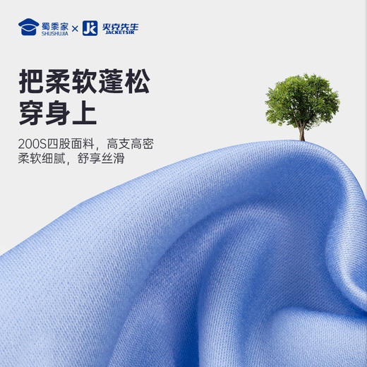 【实付满399送保温杯】【实付满399送保温杯】【200支桑蚕丝免烫长袖/短袖衬衫】商务休闲衬衫修身通勤衬衣CT514 商品图3